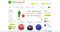 Desktop Screenshot of pilkifitness.pl